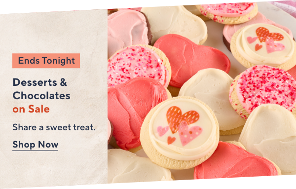 desserts and chocolates