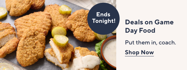 deals on game day food