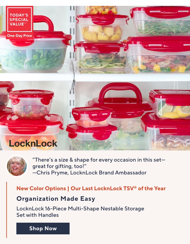 LocknLock Storage Containers for Lunches Is on Sale Now at QVC