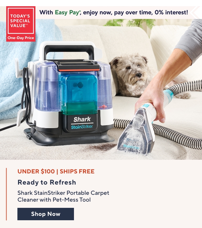 Shark Stain Striker Portable Stain RemoverCarpet Cleaner