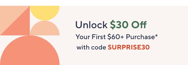 Unlock $20 off Your First Purchase