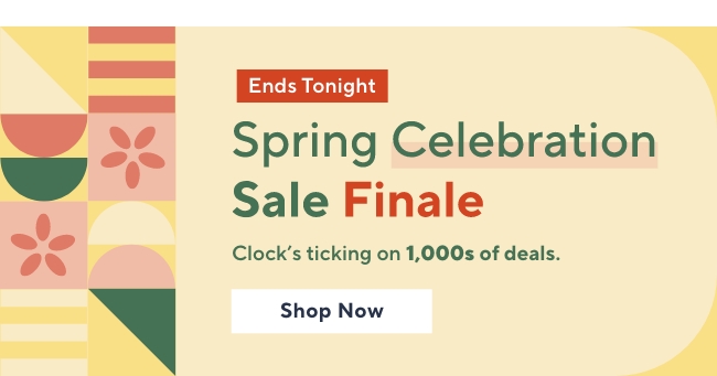 Spring Celebration Sale 