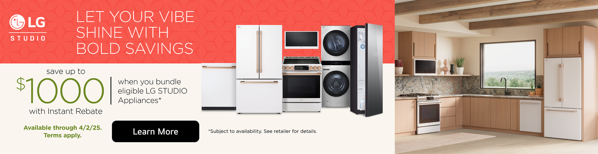 LG Appliance Bundle Stripe March 2025