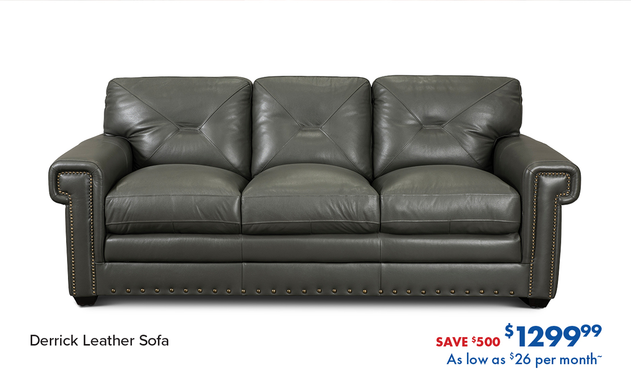 Derrick Leather Sofa