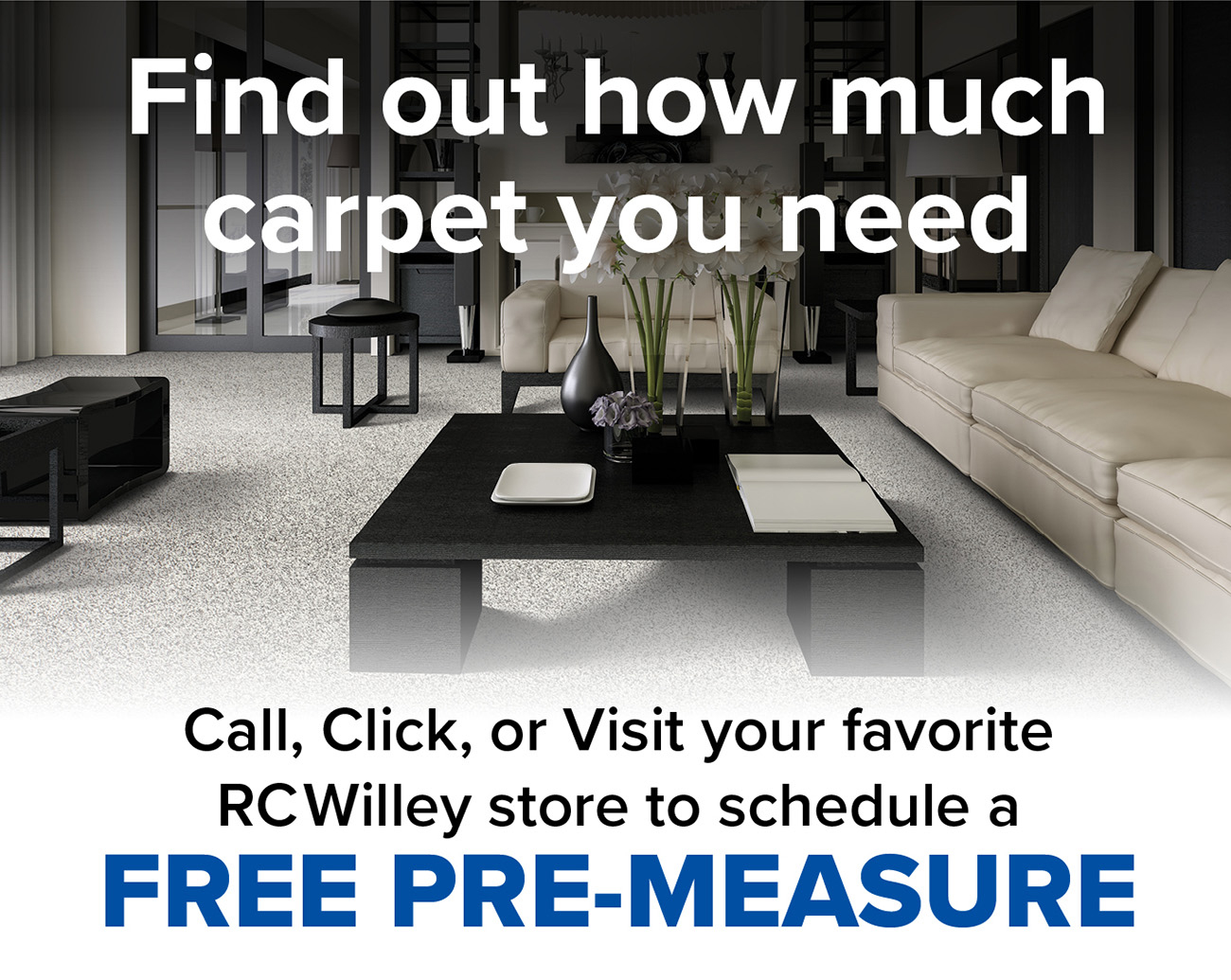 Find out how much carpet you need