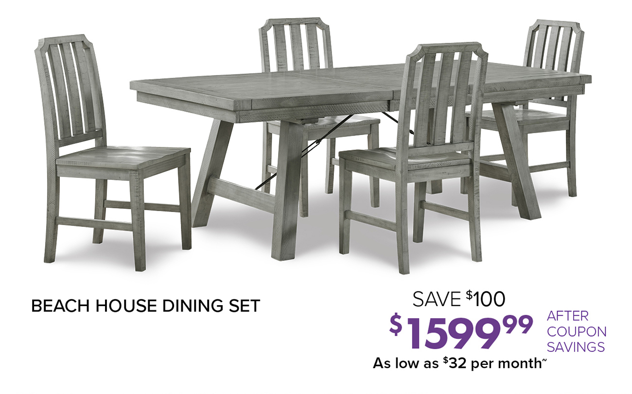 BEACH HOUSE DINING SET