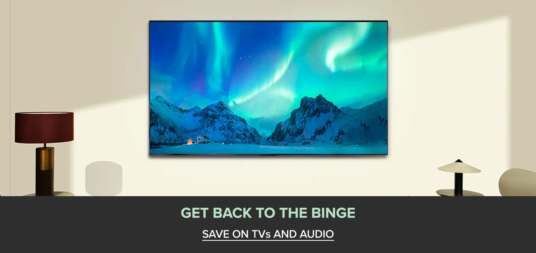 Shop All TV & Audio Stripe May 2025