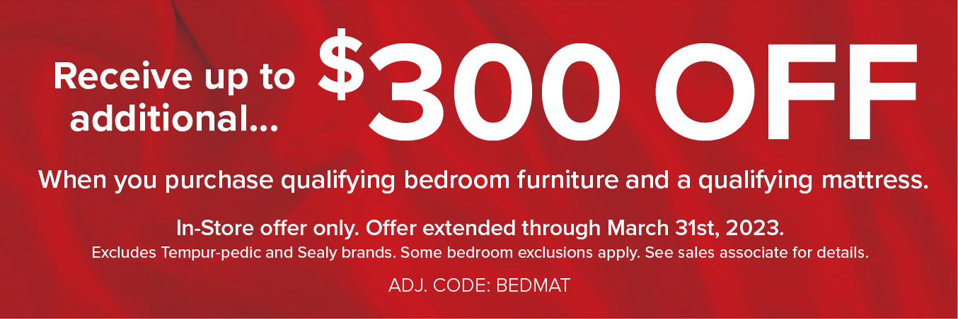 Receive up to additional $300 OFF