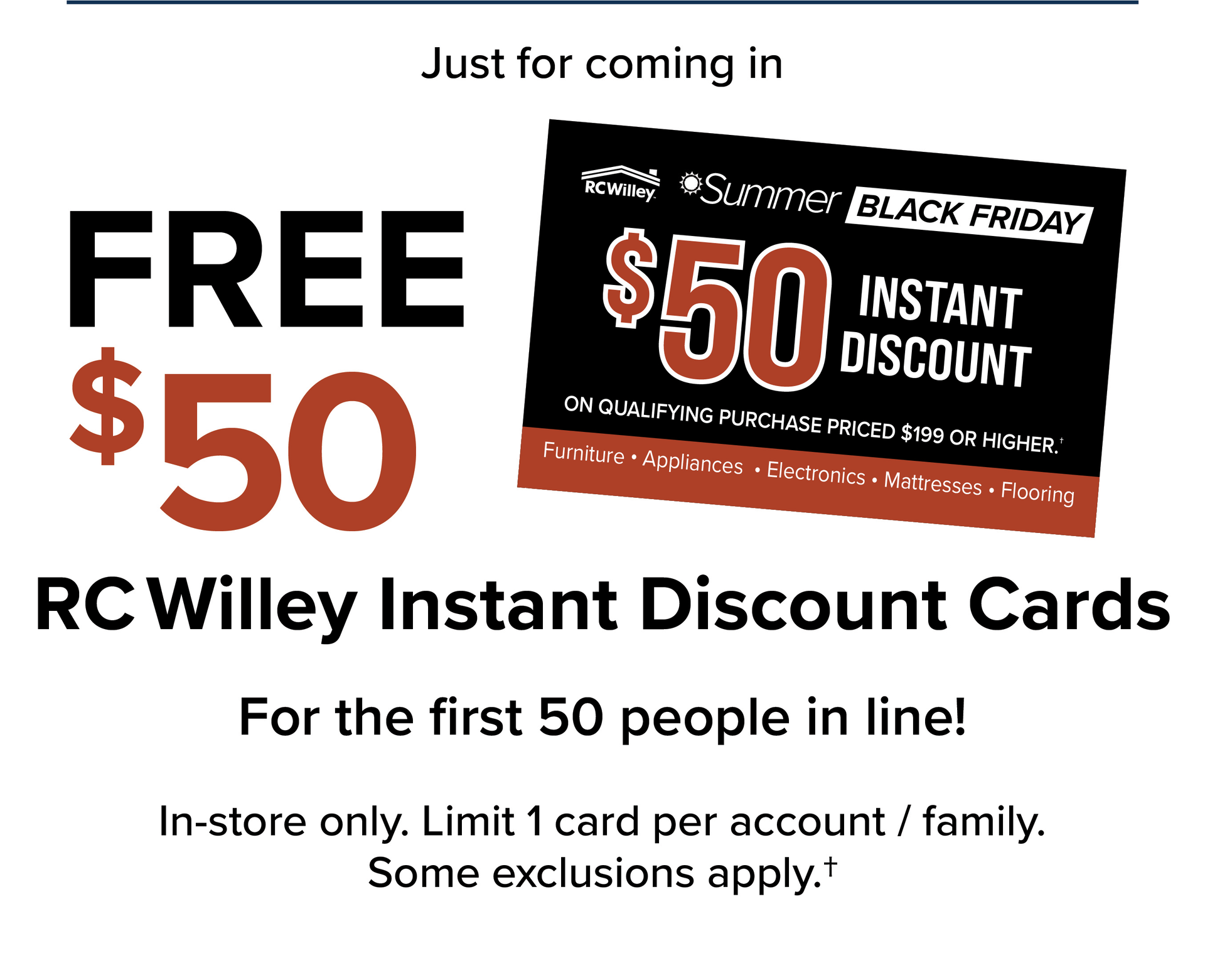 RC Willey Gift Card Offer Stripe 