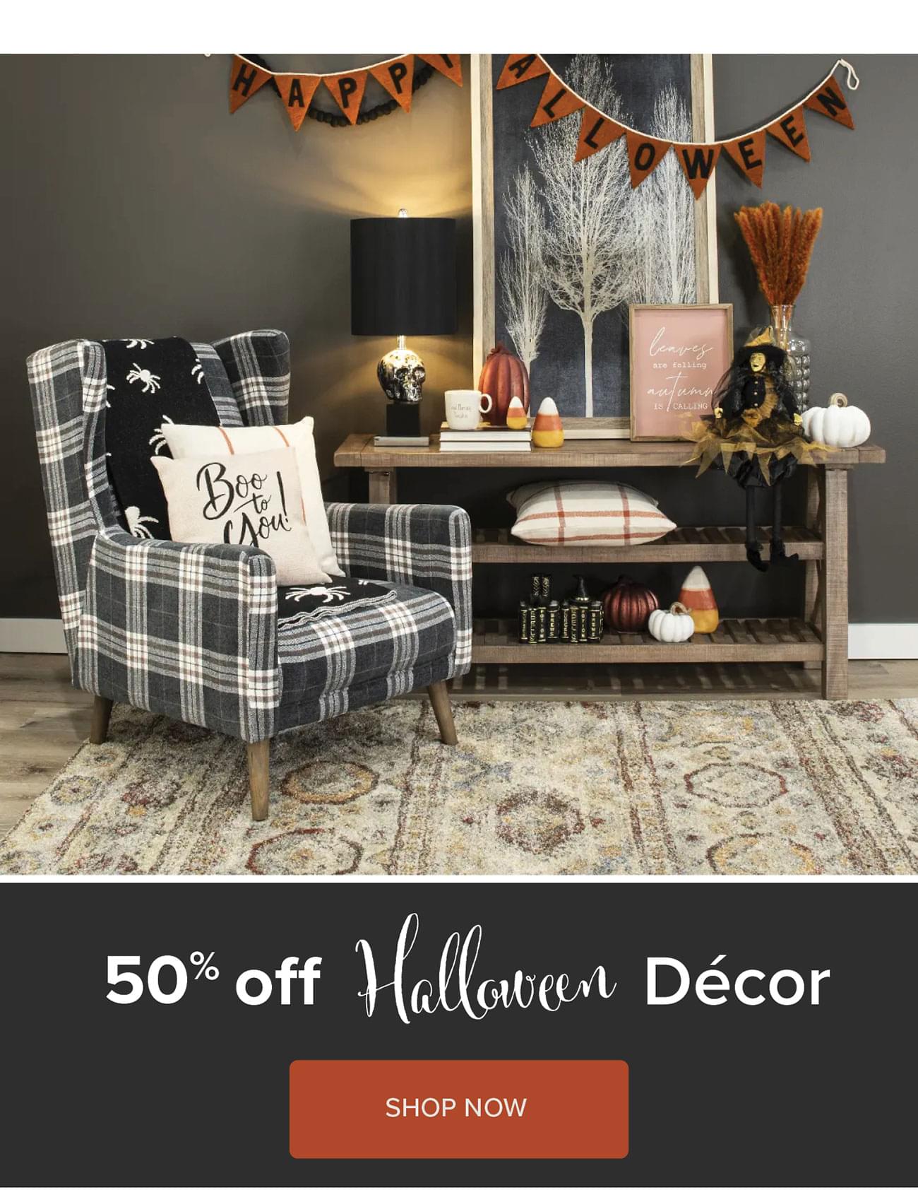 50% off Halloween Decor