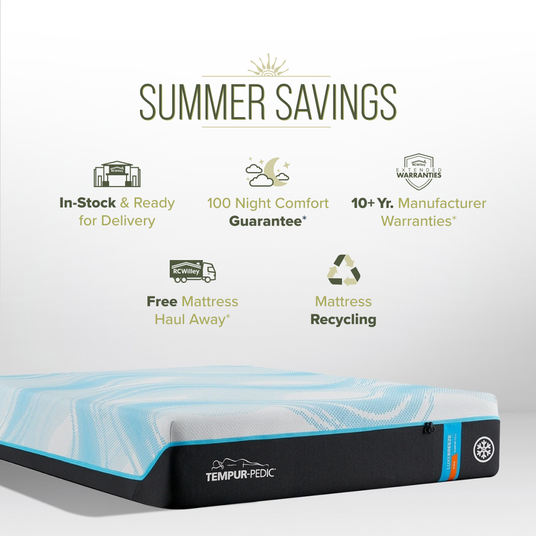 Summer Savings Mattress Perks Block July 2025