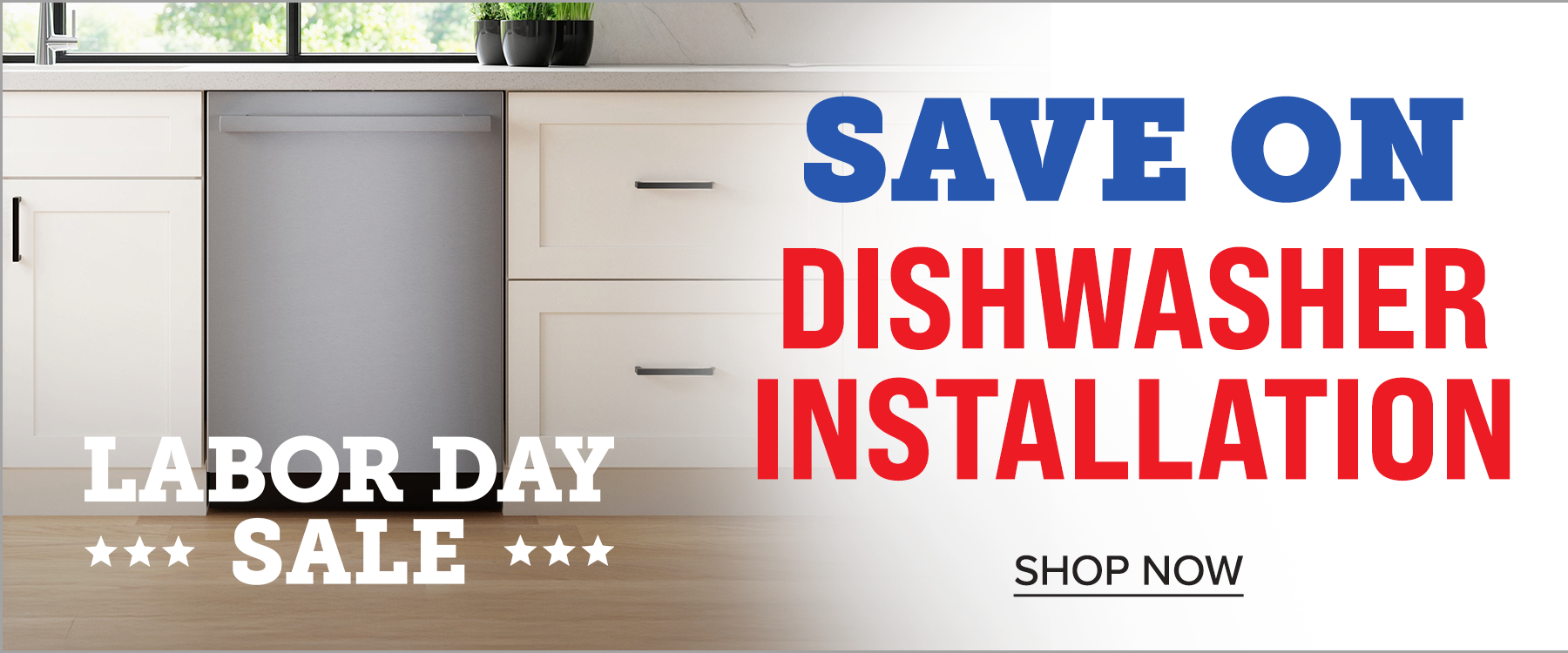 Save on Dishwasher Installs Stripe August 2025