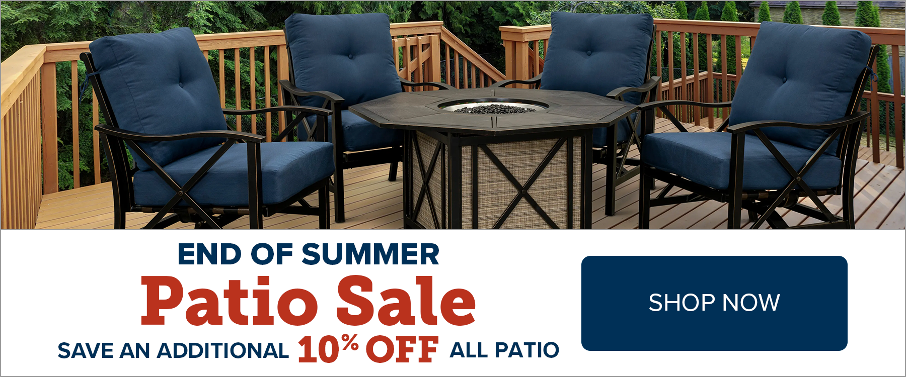 End of Summer Patio Event Stripe August 2025