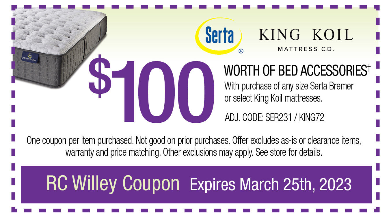 $100 WORTH OF BED ACCESSORIES