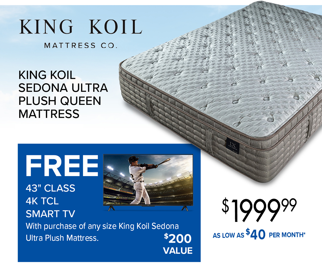 KING KOIL MATTRESS CO.