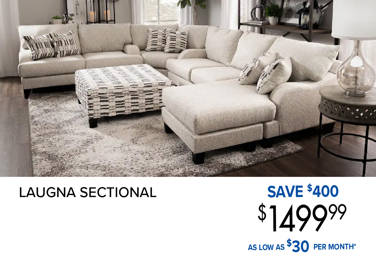 LAUGNA SECTIONAL