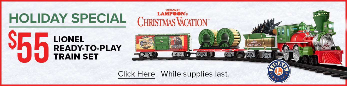 Christmas Vacation Train Holiday Offer