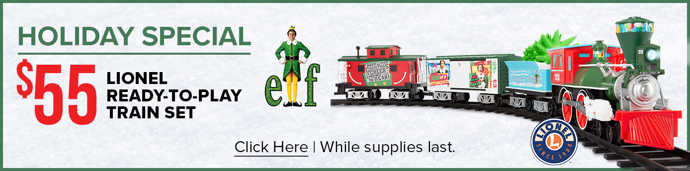 Elf Train Holiday Offer