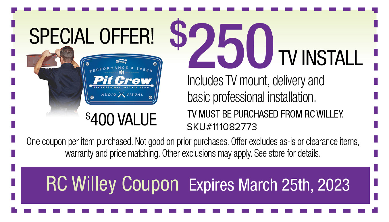 SPECIAL OFFER! $250 TV INSTALL