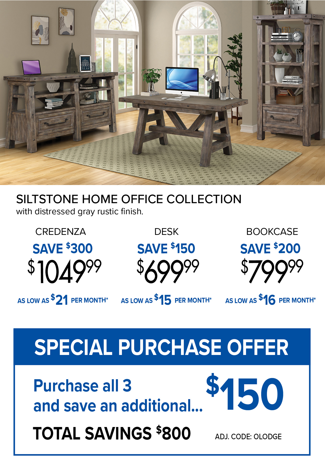 SILTSTONE HOME OFFCE COLLECTION