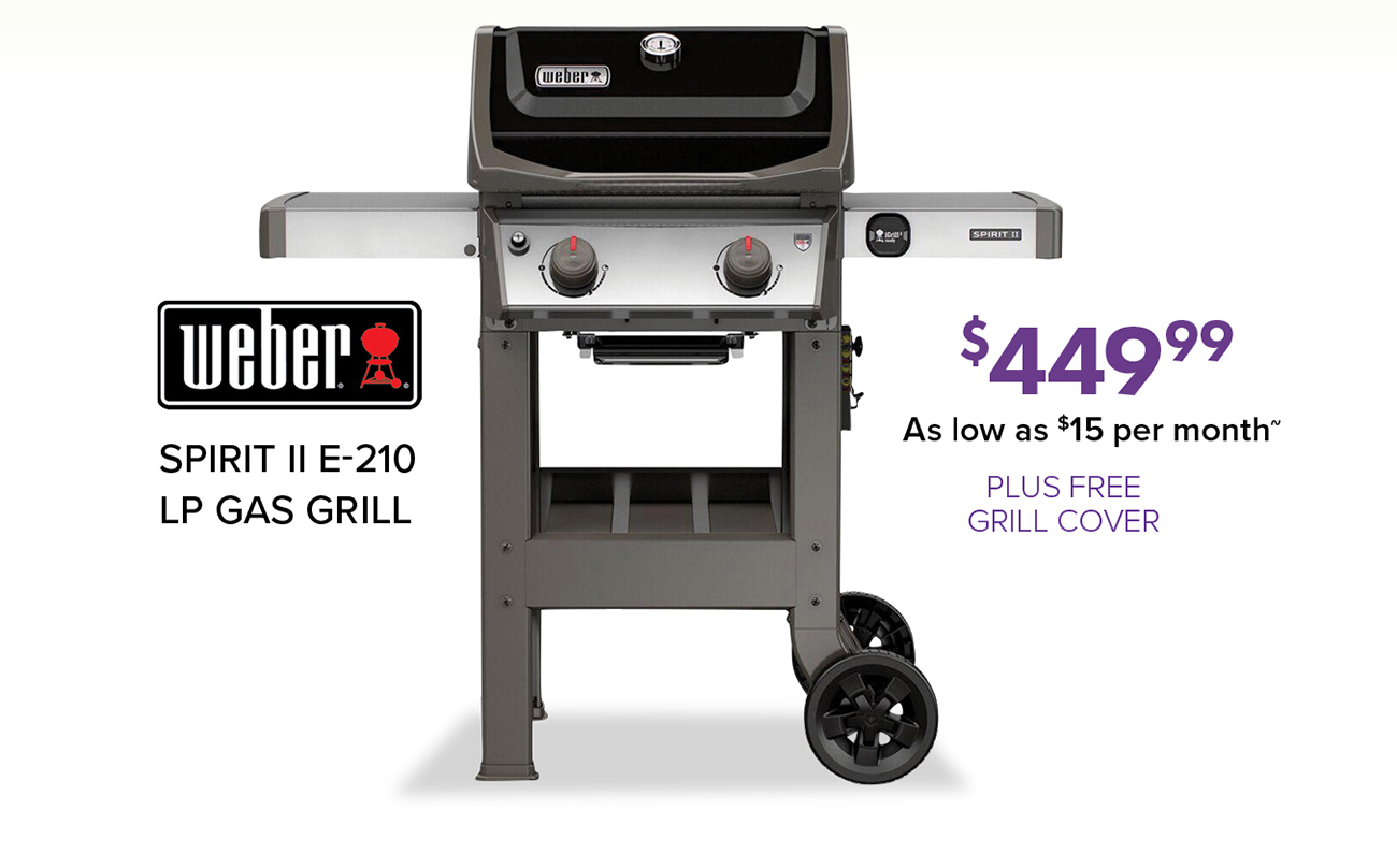 SPIRIT II E-210 LP GAS GRILL