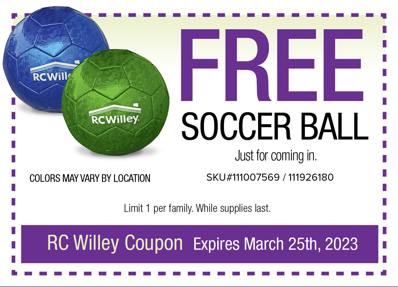 FREE SOCCER BALL