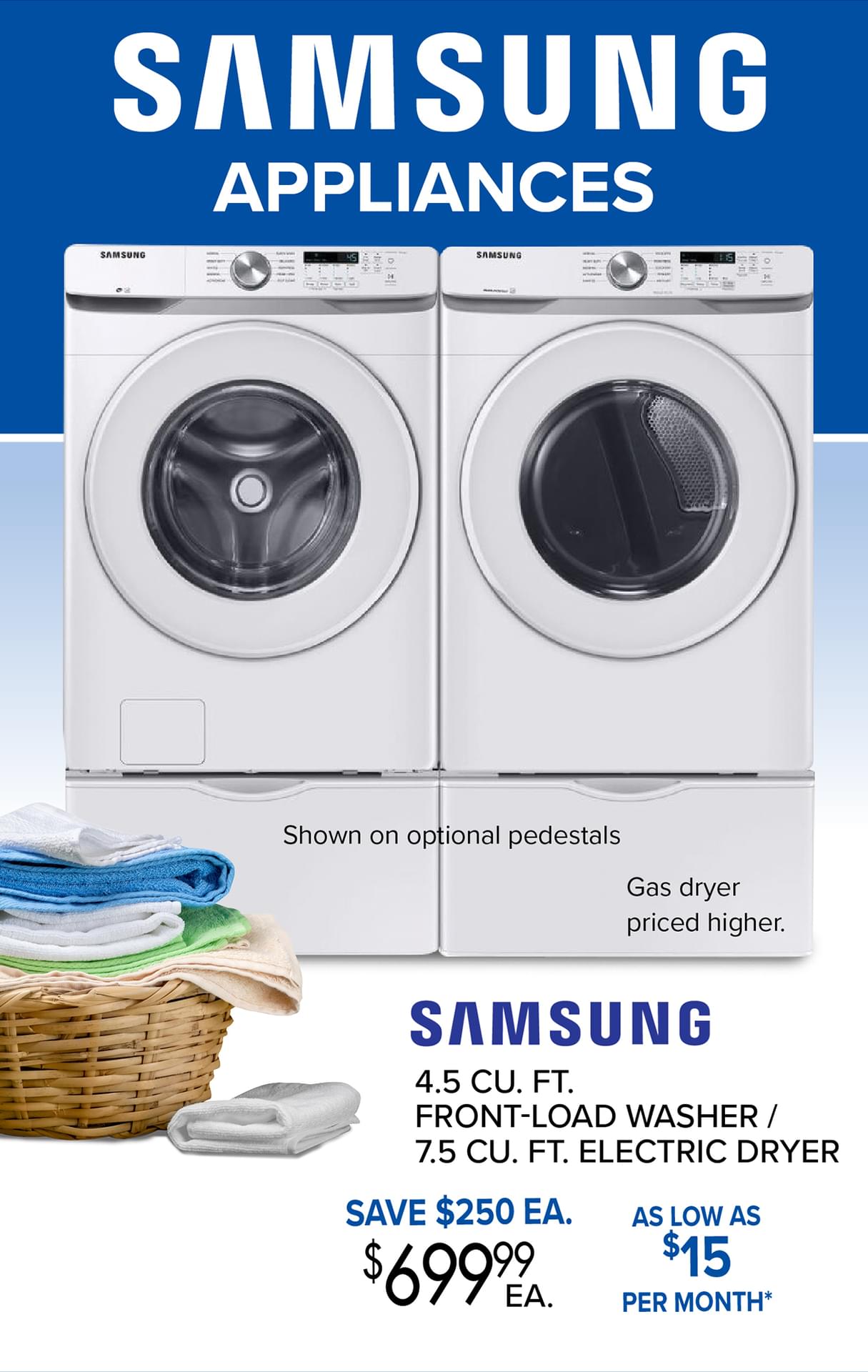 SAMSUNG APPLIANCES