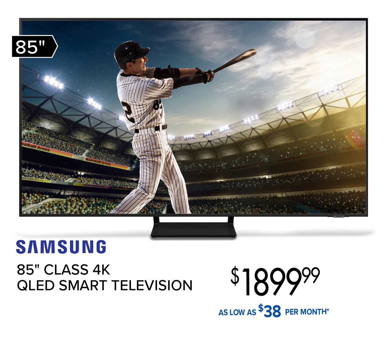 SAMSUNG 85INCH SMART TV