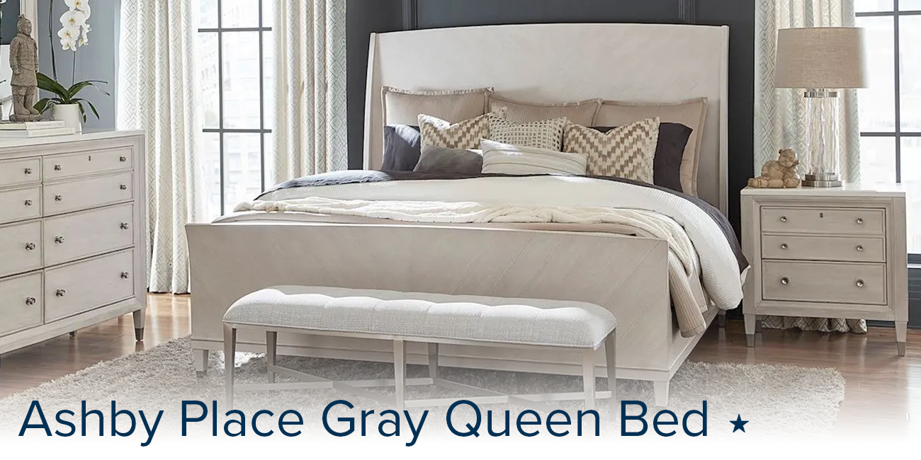 Ashby Place Gray Queen Bed