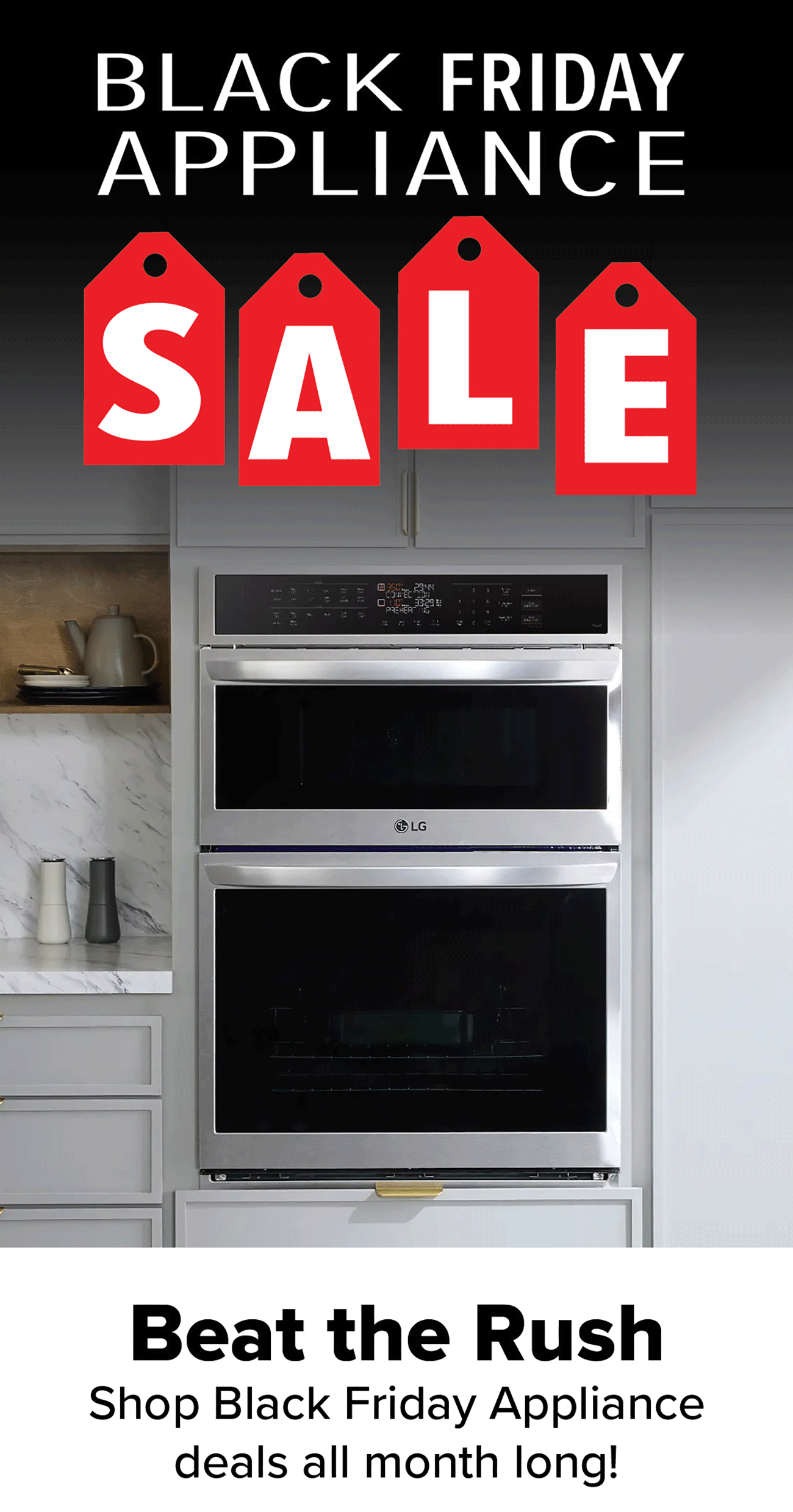 Black Friday Appliance Sale Beat the Rush