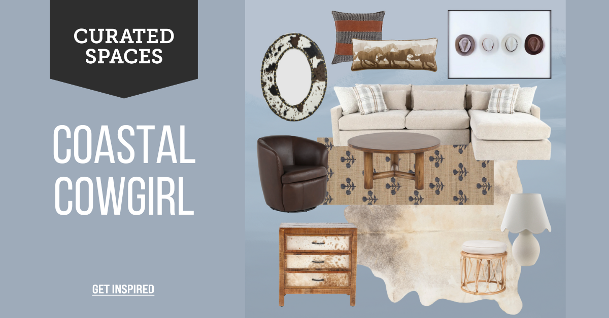 Coastal Cowgirl Curated Space Header May 2025