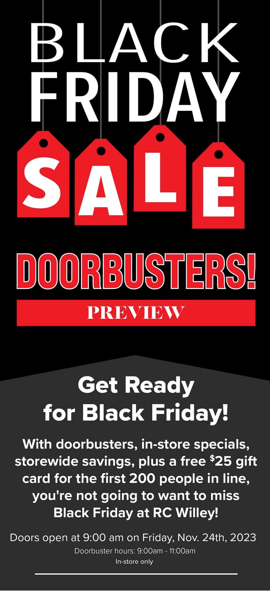 Doorbuster preview