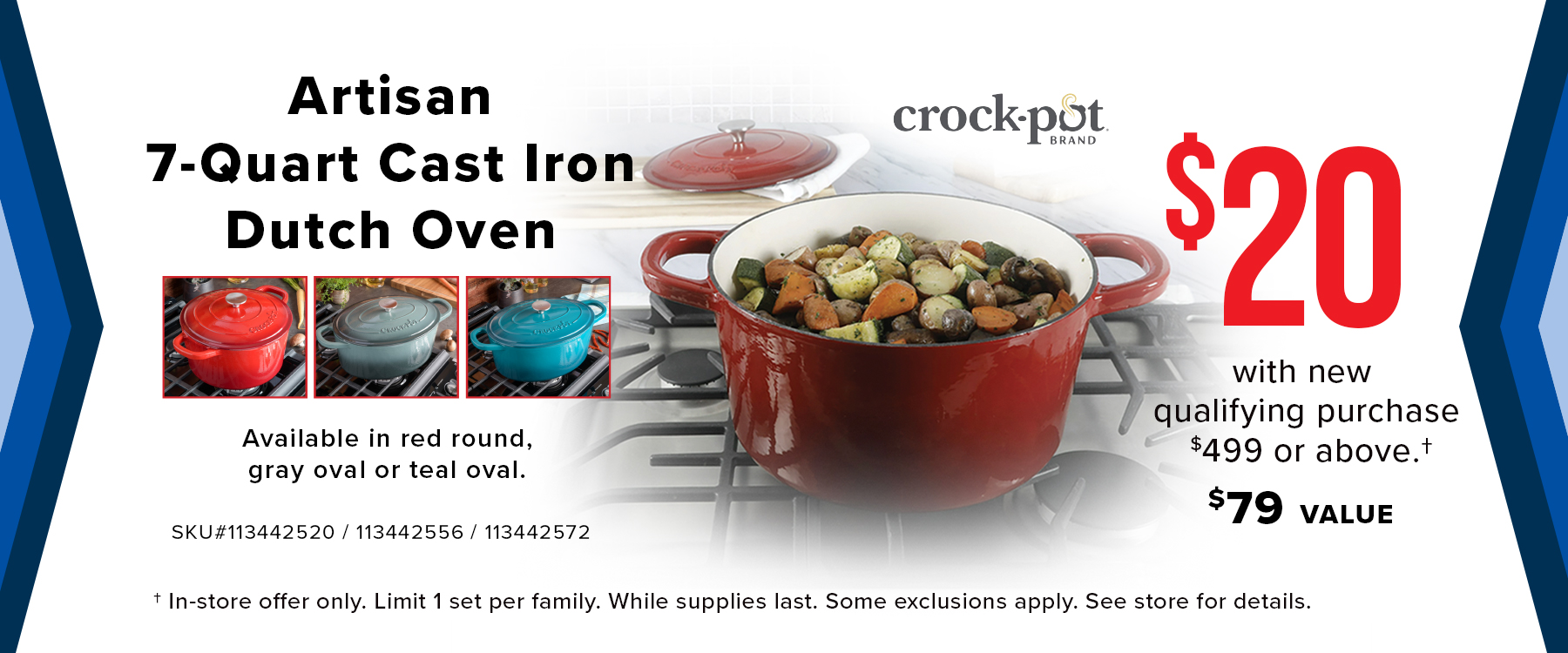 Artisan Cast Iron Dutch Oven Premium