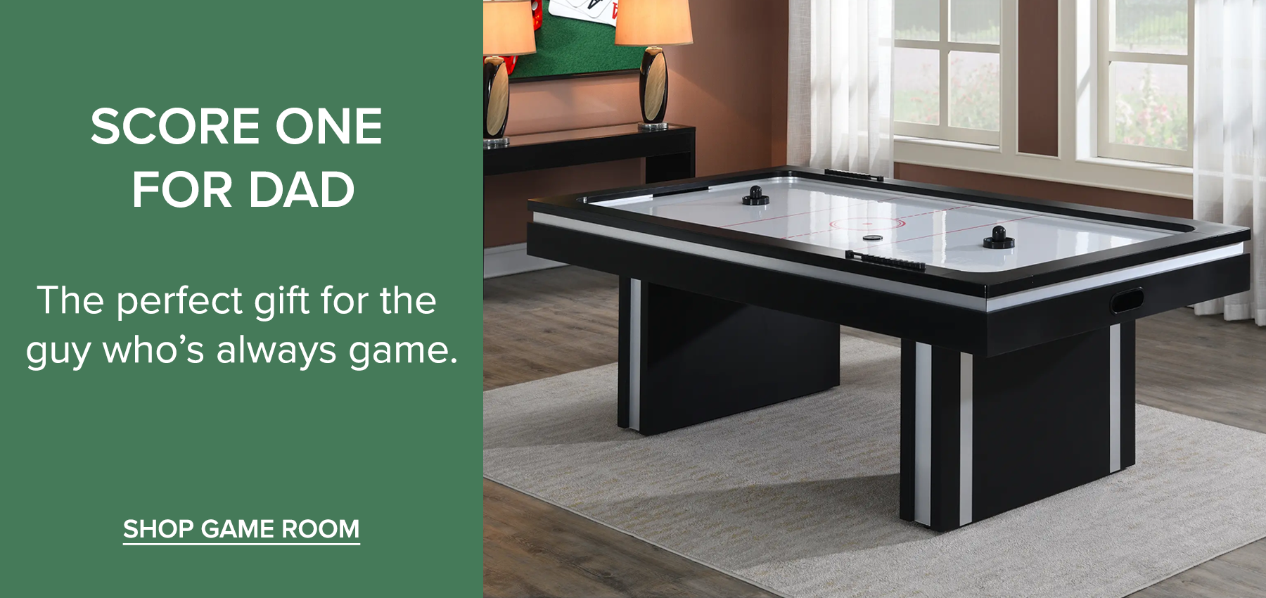 Shop Game Room for Dad Stripe June 2025