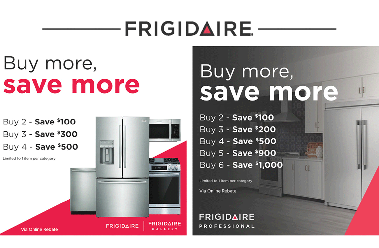 Frigidaire Kitchen Offers 