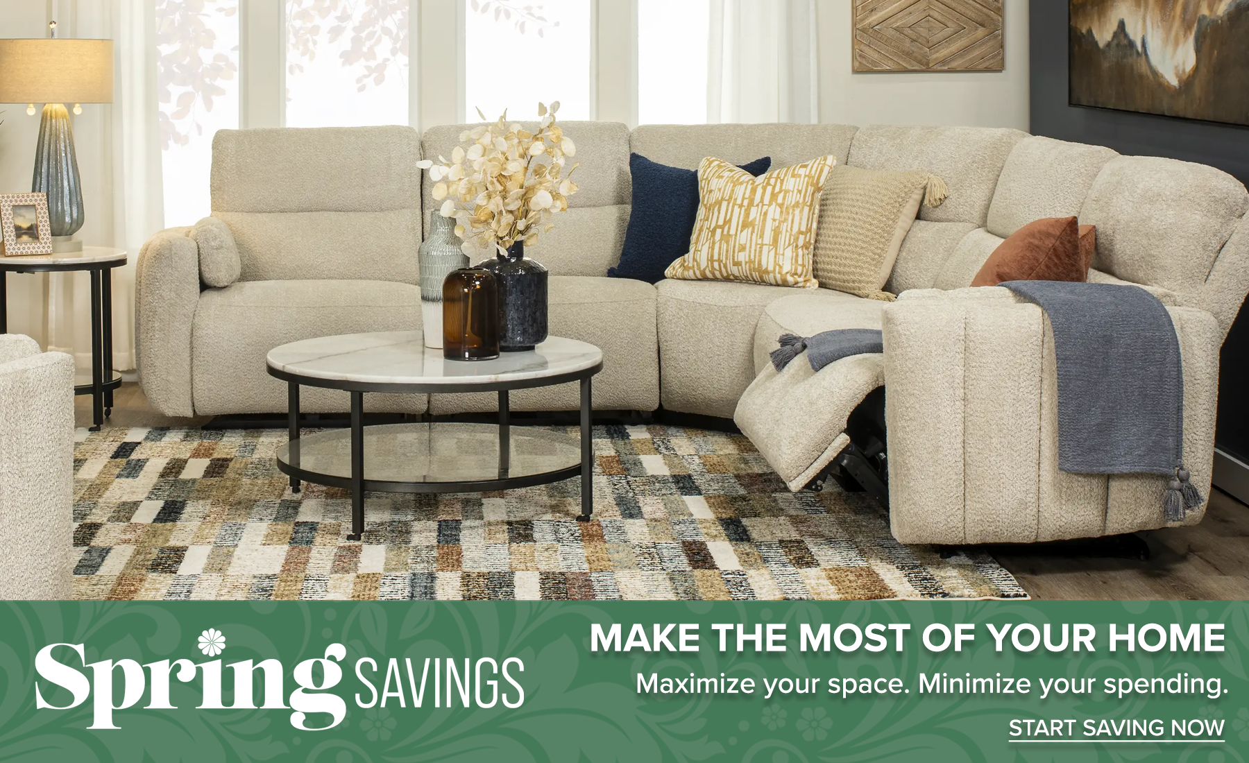 Furniture Saving Sectional Header March 2025