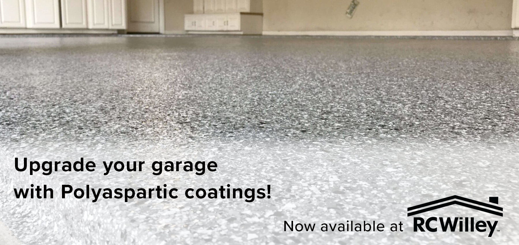 Polyaspartic Garage Coating Stripe Utah Only March 2025