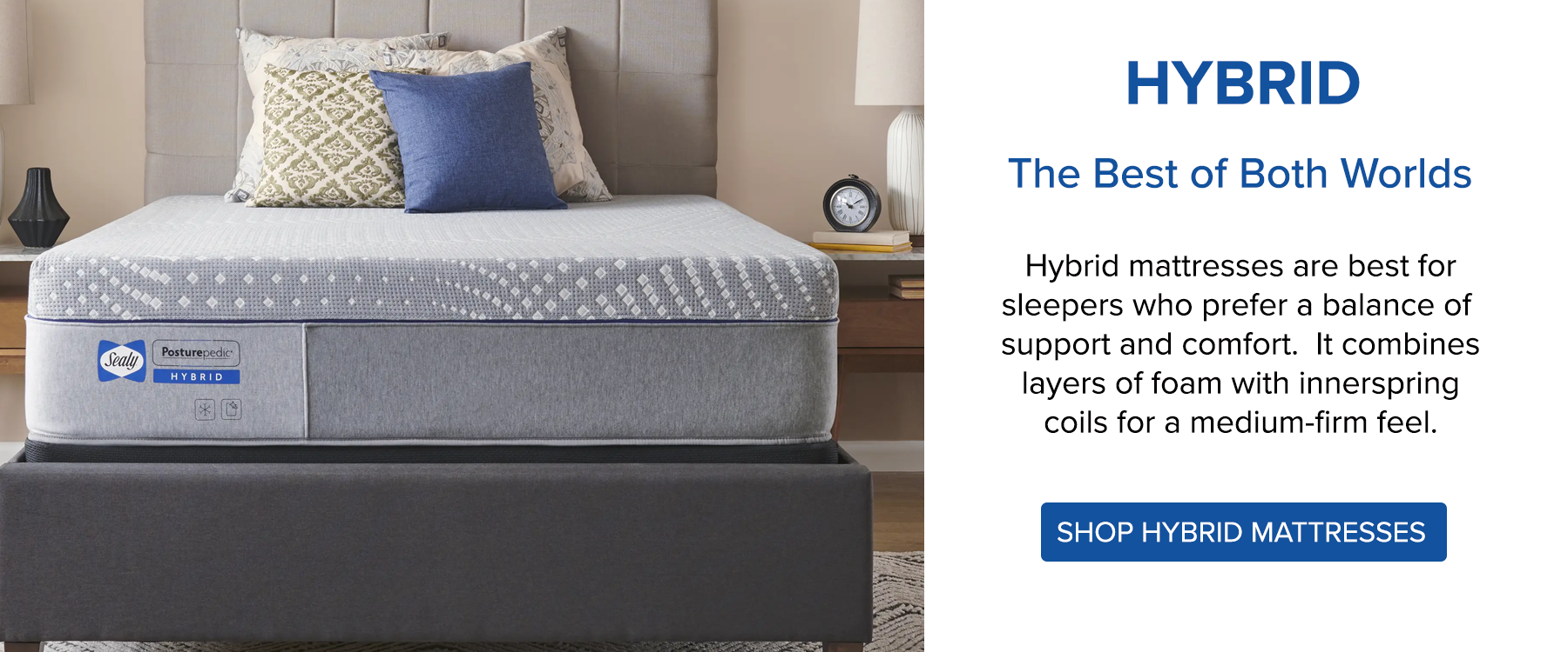 Hybrid Mattress Info Stripe