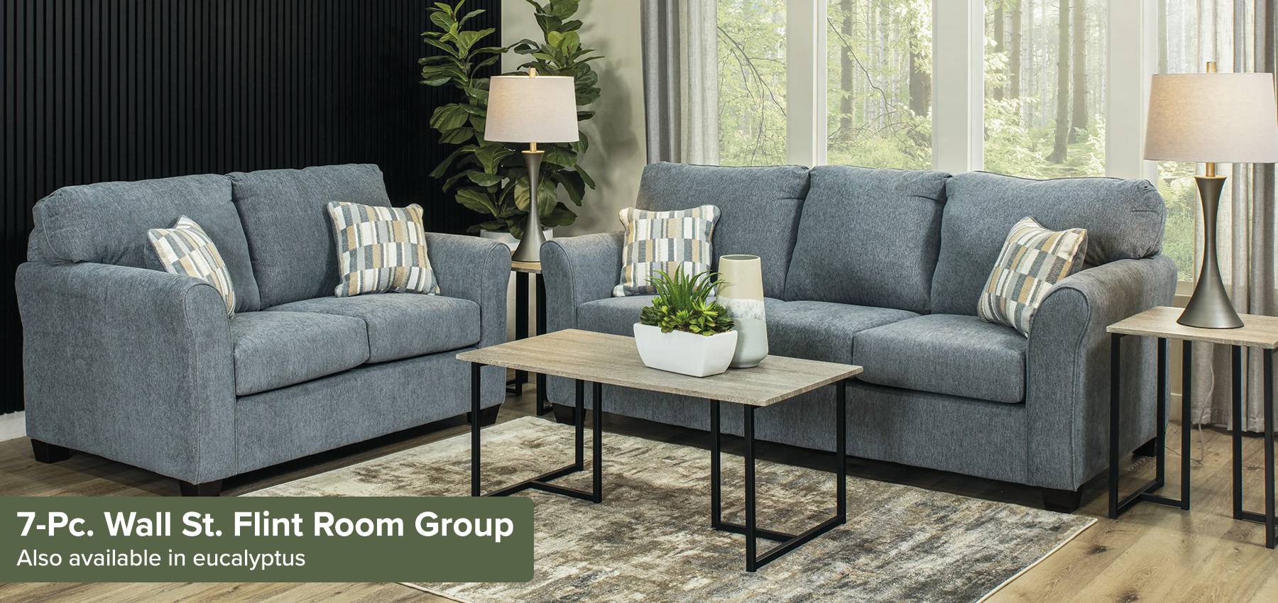 Wall Street Flint Room Group Stripe July 2025