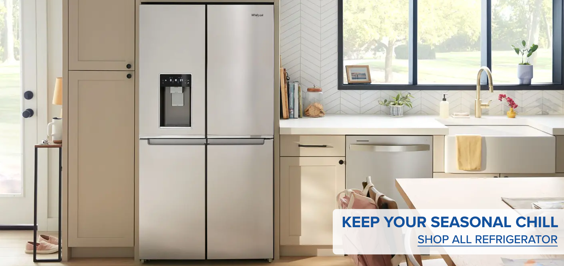 Labor Day Shop All Refrigerators Stripe August 2025
