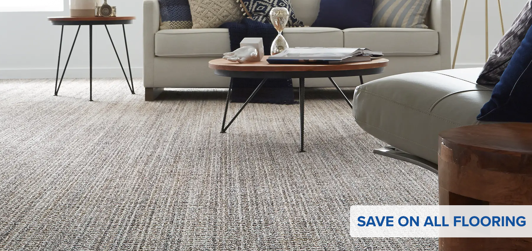 Labor Day Starts Save on Flooring Stripe August 2025