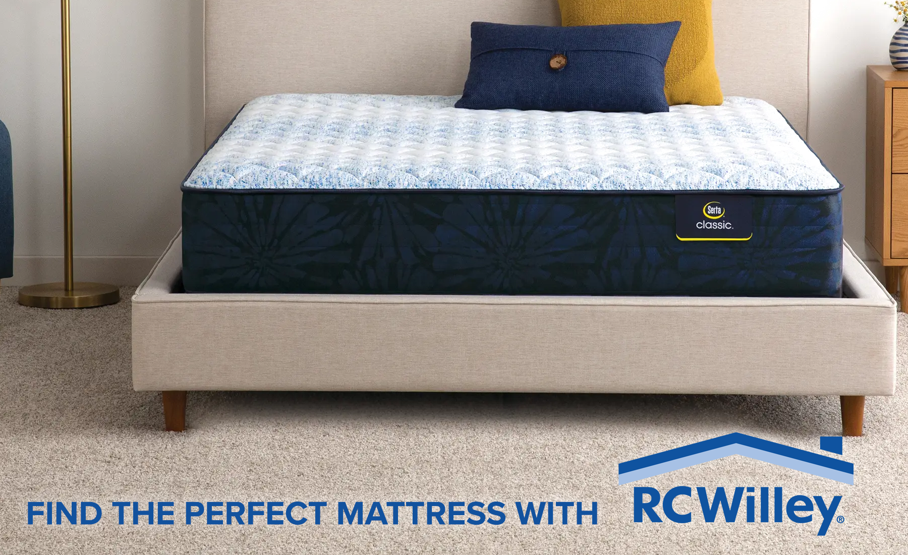 Shop the Perfect Mattress at RCW Header