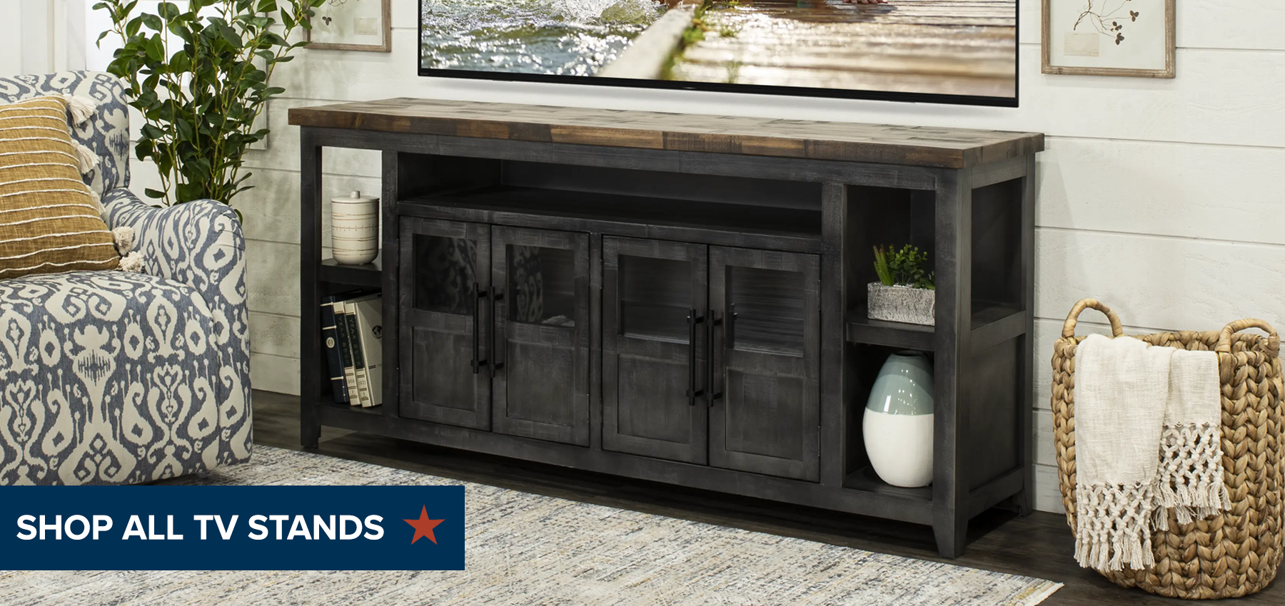 Shop All TV Stands Memorial Day Stripe May 2025