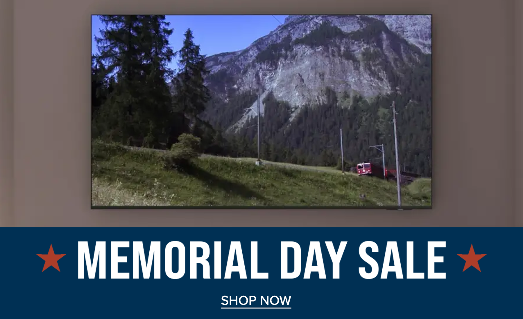 Memorial Day Electronics Header May 2025