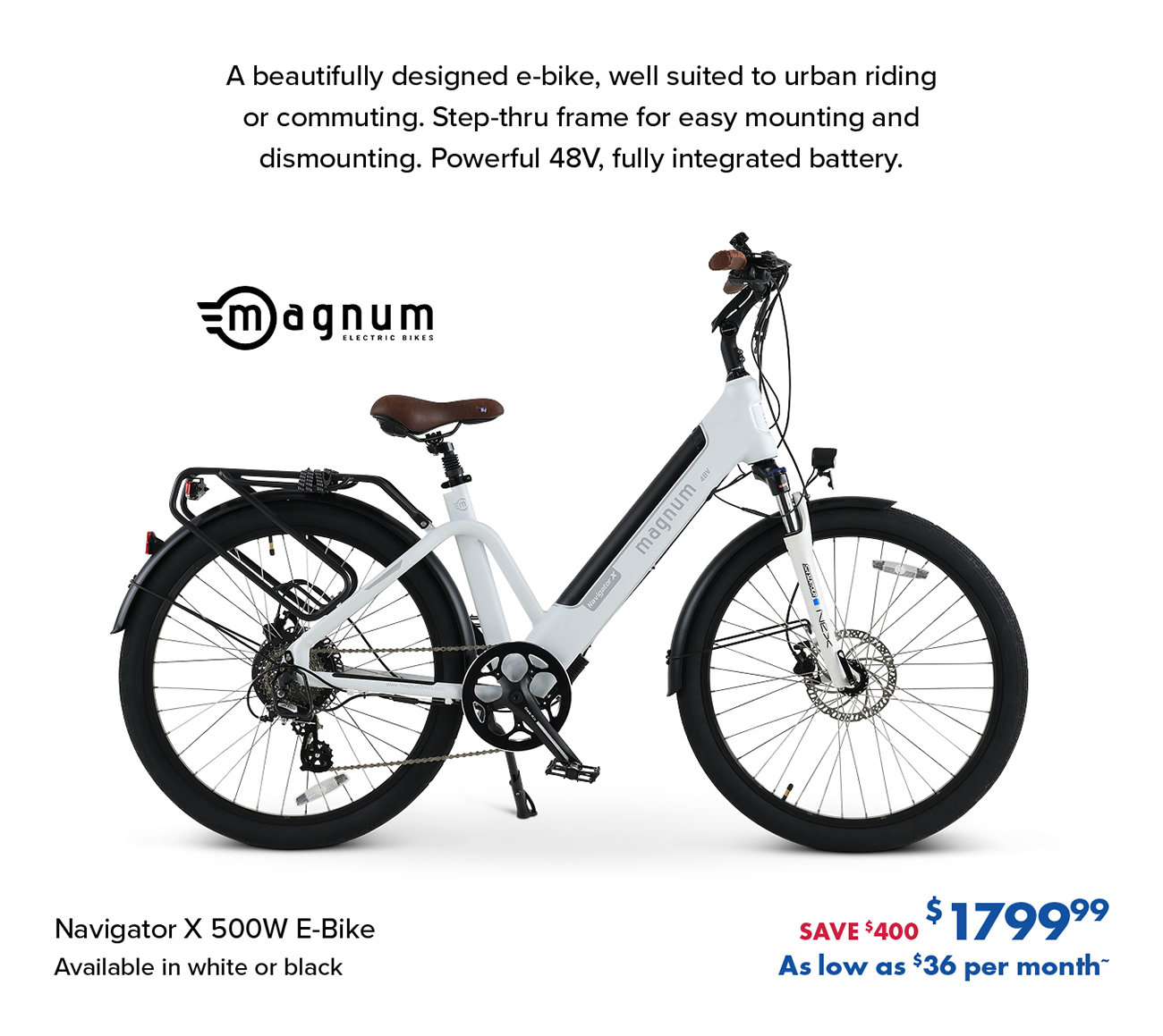 Navigator X 500W E-Bike