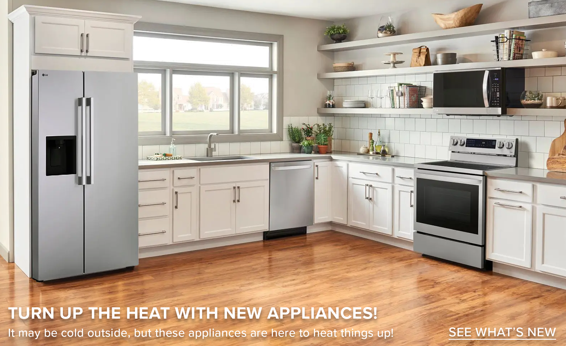 Turn up the Heat on New Appliances Header