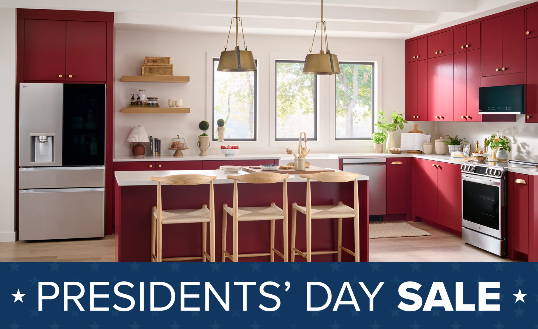 Presidents' Day Sale Appliances Header 2025