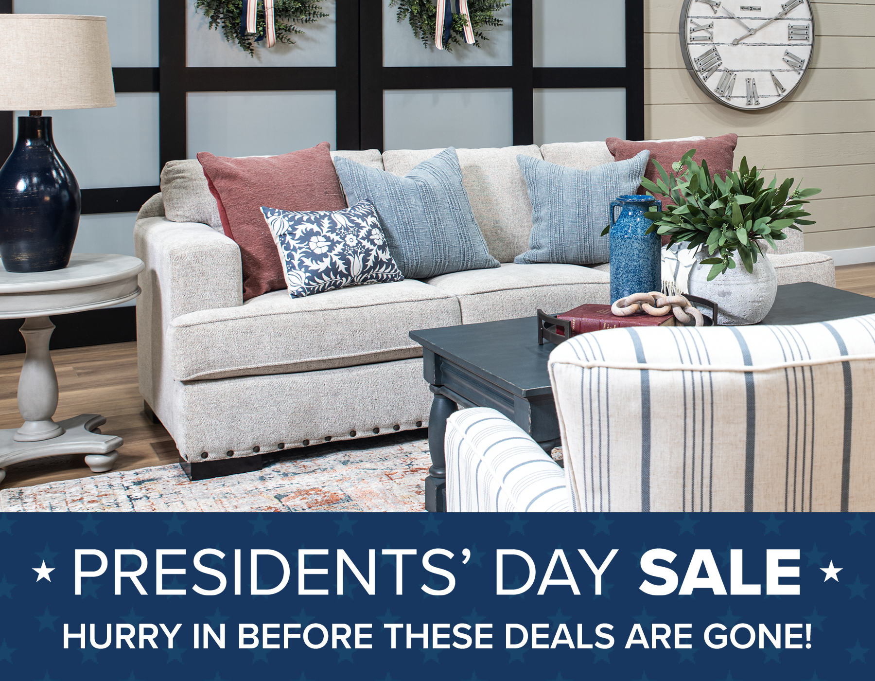 Presidents Day Furniture Deals 2025 Header