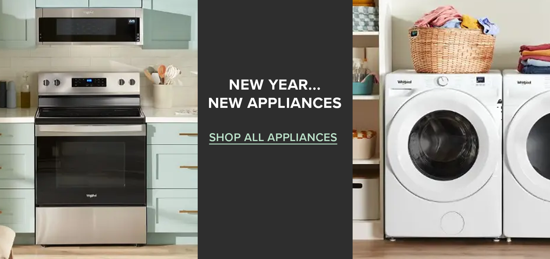 Shop All Appliances Stripe