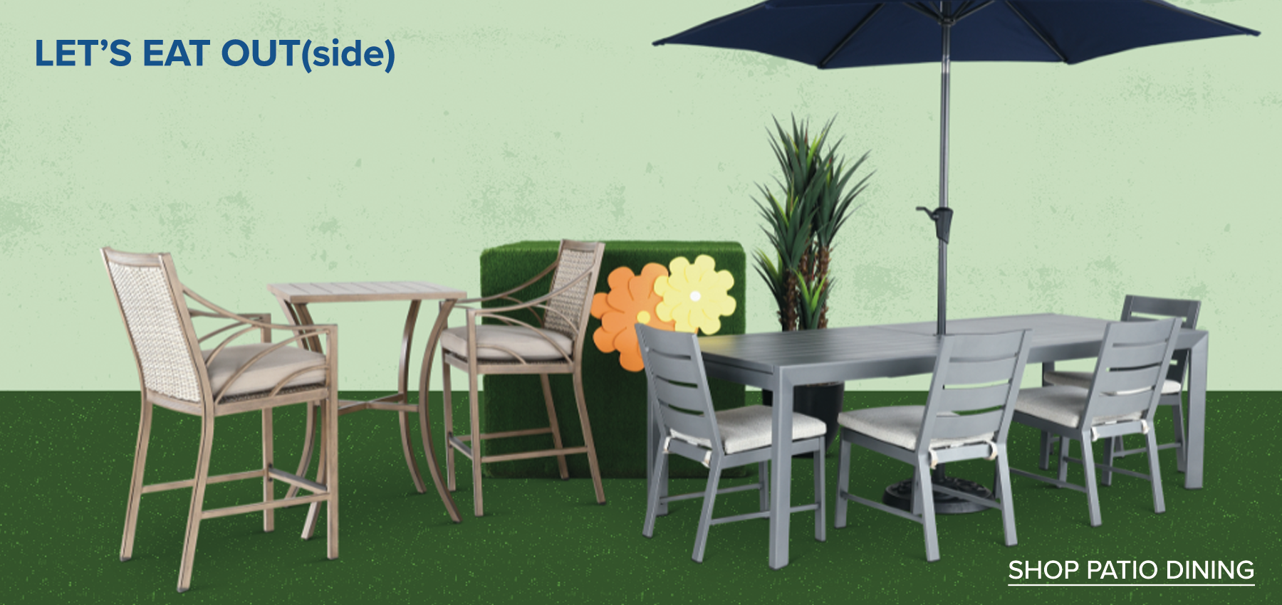 Shop Patio Dining Stripe March 2025